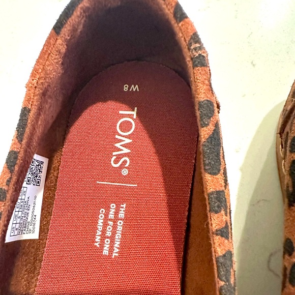 Toms Alpargata Leatherwrap size 8 - Picture 3 of 4